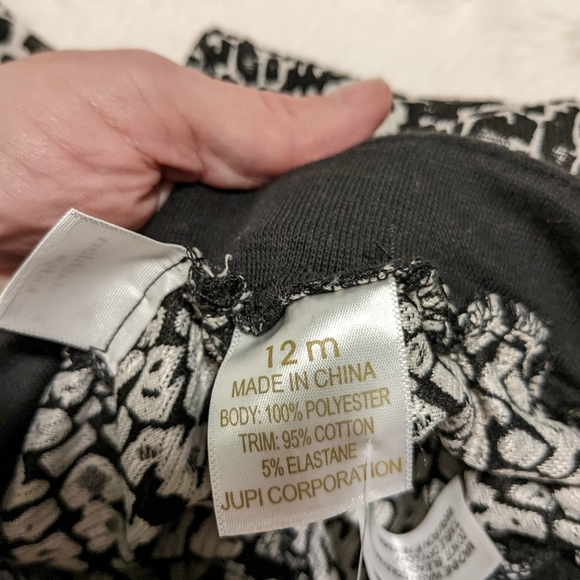 Kardashian Kids Spotted Animal Print Harem Pants 12m NWT - Picture 5 of 5